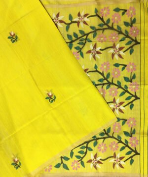 JAMDANI HANDLOOM MATKA SILK SAREE