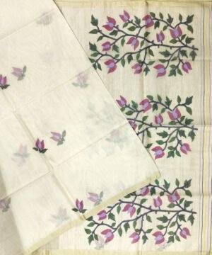 JAMDANI HANDLOOM SILK SAREE