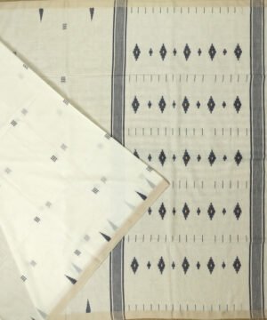 120 COUNT MUSLIN DHAKAI JAMDANI HANDLOOM SAREE