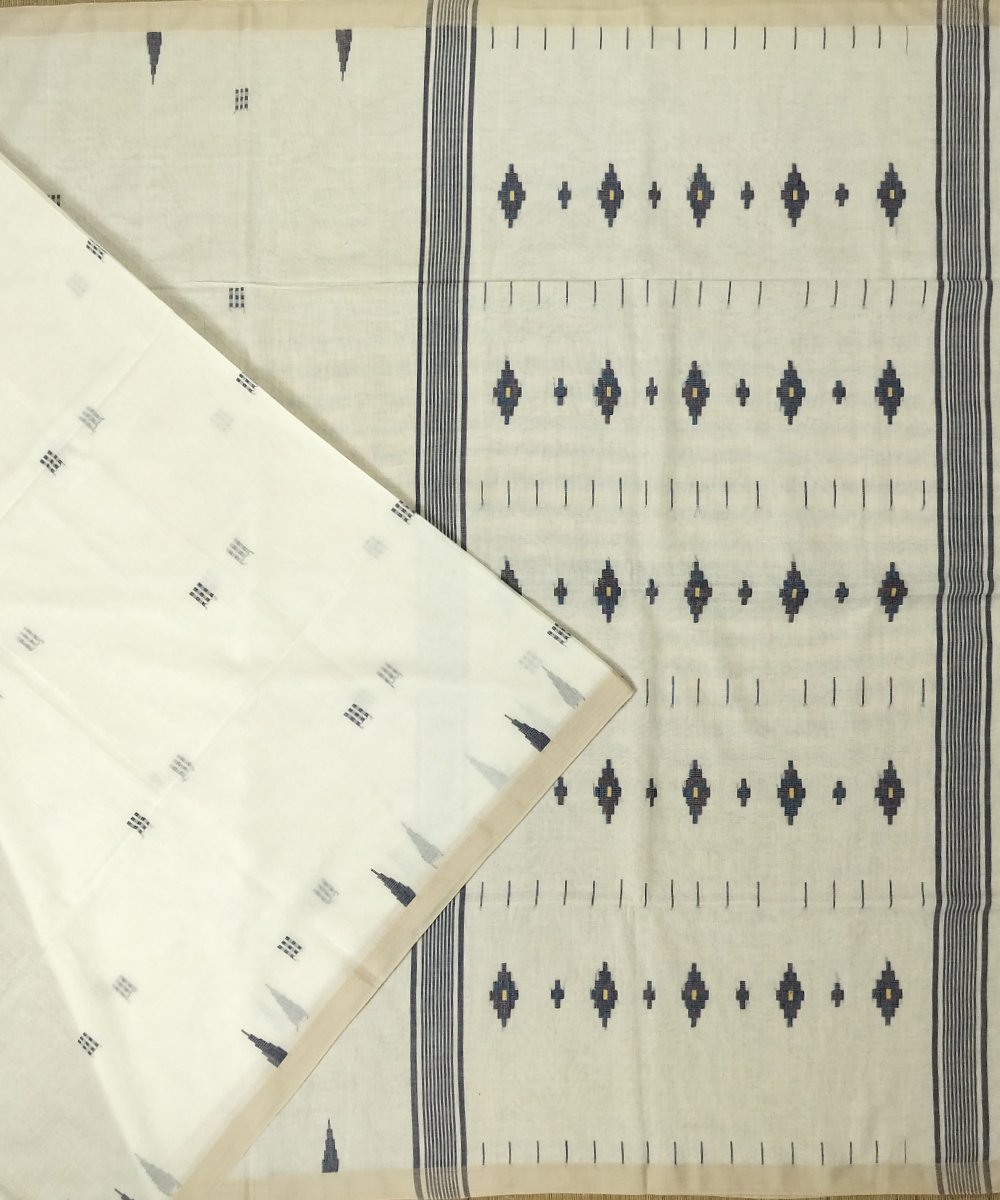 120 COUNT MUSLIN DHAKAI JAMDANI HANDLOOM SAREE