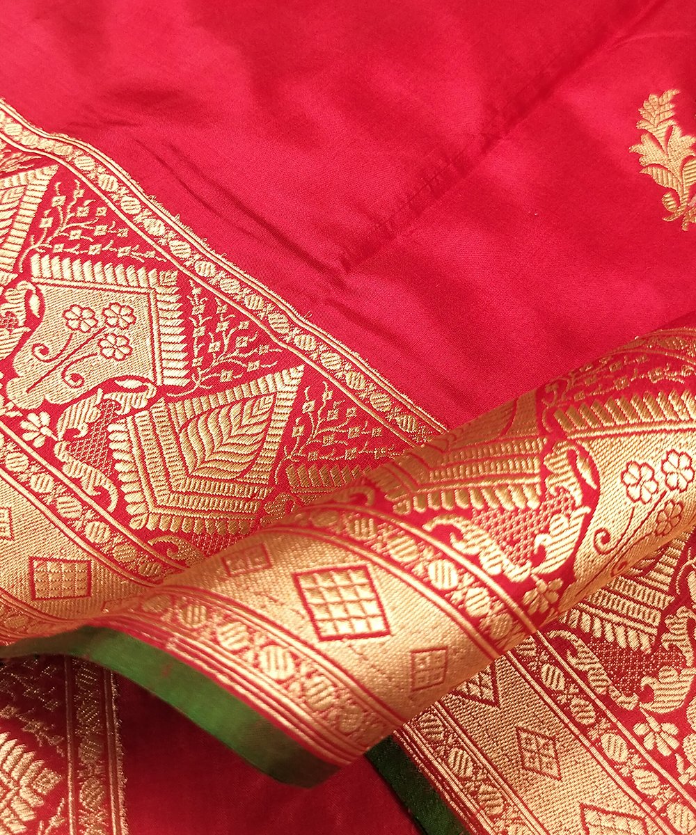 BANARASI KADWA HANDLOOM SILK SAREE - Image 3