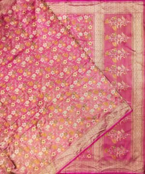 BANARASI TANCHOI HANDLOOM SILK SAREE