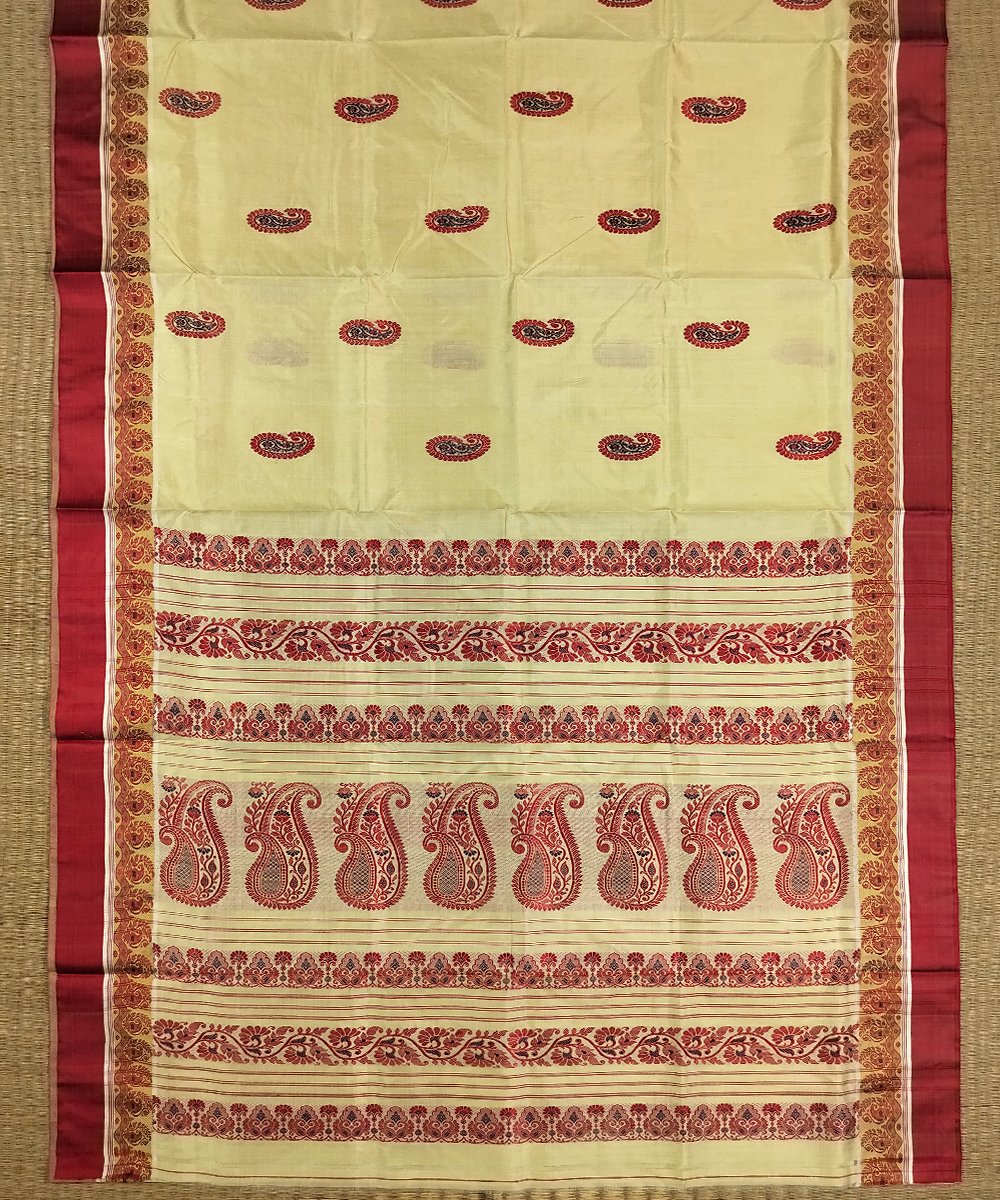 GARAD HANDLOOM SILK SAREE - Image 2