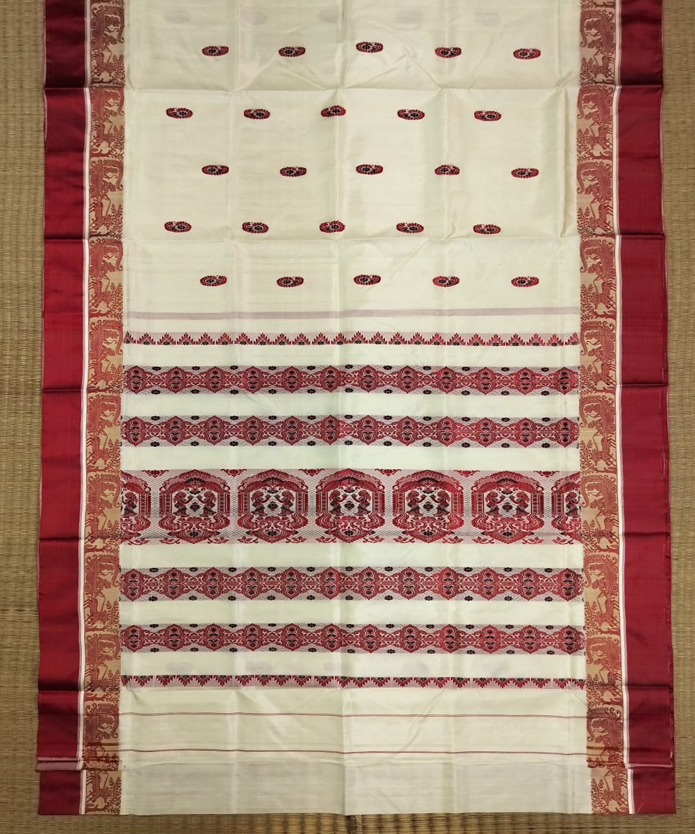 GARAD HANDLOOM SILK SAREE - Image 2