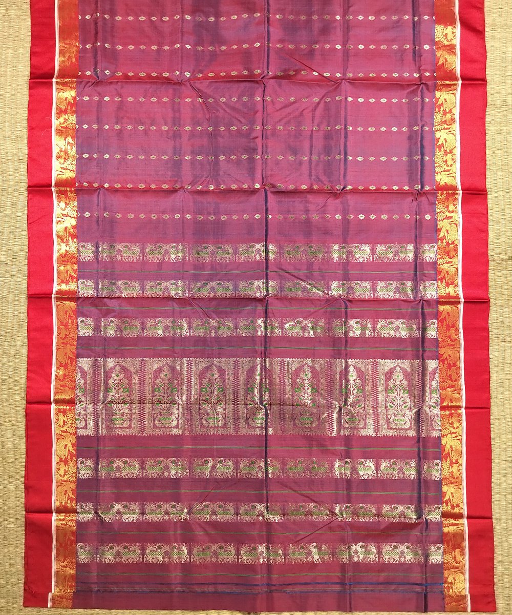 GARAD HANDLOOM SILK SAREE - Image 2